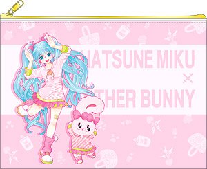 初音ミクシリーズ フラットポーチ B Esther Bunnyコラボ (キャラクターグッズ)