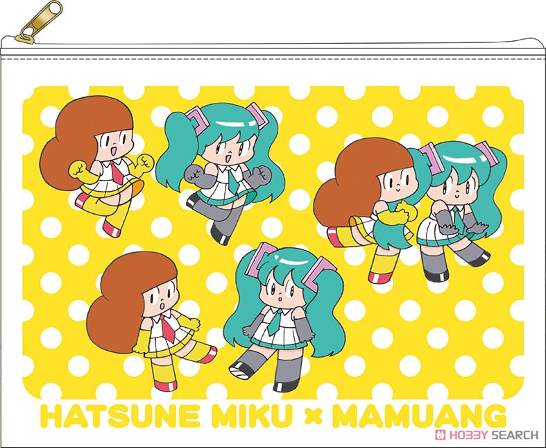 Hatsune Miku Series Flat Pouch Mamuang Collaboration (Anime Toy) Item picture1