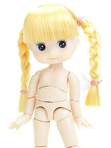 Full Mobile Kewpie Hair Collection French braid (Gold) (Fashion Doll)