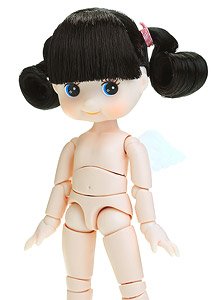 Full Mobile Kewpie Hair Collection Pigtail (Black) (Fashion Doll)