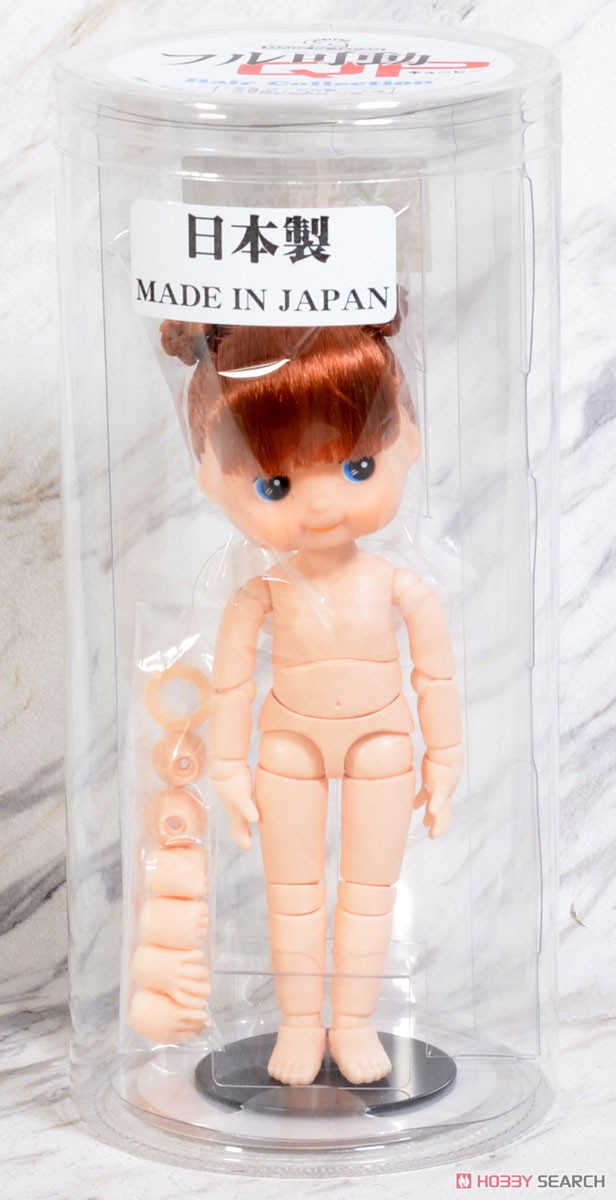 Full Mobile Kewpie Hair Collection Double bun (Brown) (Fashion Doll) Package1