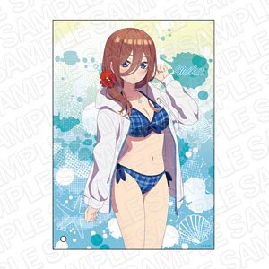 TV Animation [The Quintessential Quintuplets Season 2] Mini Acrylic Art Miku Swimwear Ver. (Anime Toy)