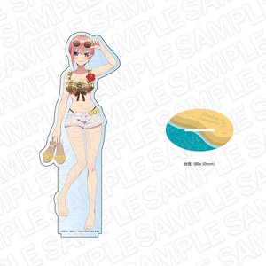 TV Animation [The Quintessential Quintuplets Season 2] Big Acrylic Stand Ichika Swimwear Ver. (Anime Toy)
