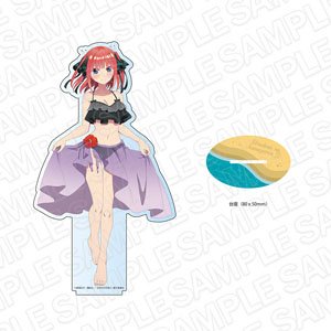 TV Animation [The Quintessential Quintuplets Season 2] Big Acrylic Stand Nino Swimwear Ver. (Anime Toy)