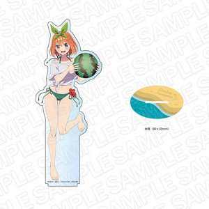 TV Animation [The Quintessential Quintuplets Season 2] Big Acrylic Stand Yotsuba Swimwear Ver. (Anime Toy)