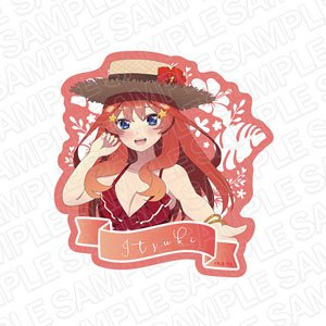 TV Animation [The Quintessential Quintuplets Season 2] Die-cut Sticker Itsuki Swimwear Ver. (Anime Toy)