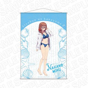 TV Animation [The Quintessential Quintuplets Season 2] B2 Tapestry Miku Swimwear Ver. (Anime Toy)