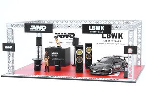 LBWK オートサロン ジオラマ 香港 TOYCAR SALON 2021限定 (ミニカー)