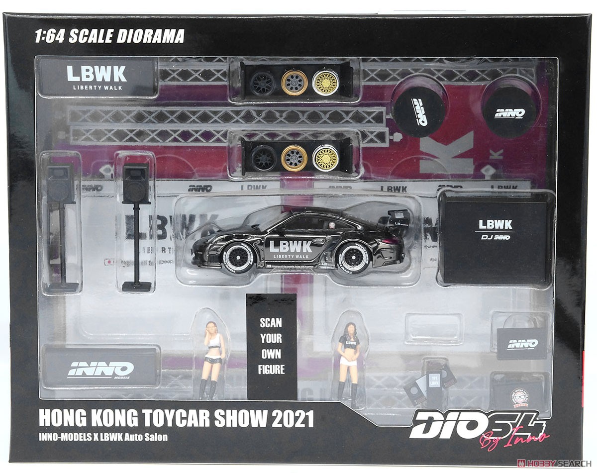 LBWK Auto Salon Diorama Hong Kong Toycar Salon 2021 Event Special Edition (Diecast Car) Package1