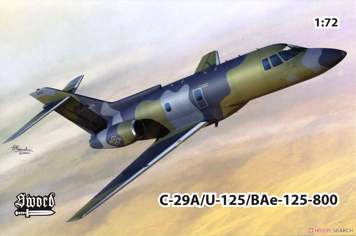 C-29A/U-125/BAe-125-800 (プラモデル) パッケージ1