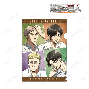 Attack on Titan [Especially Illustrated] Assembly Relax Ver. Clear File (Anime Toy)