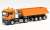 (HO) MAN TGS TM Schmitz Dump Semi Trailer Tractor Orange (Model Train) Item picture1