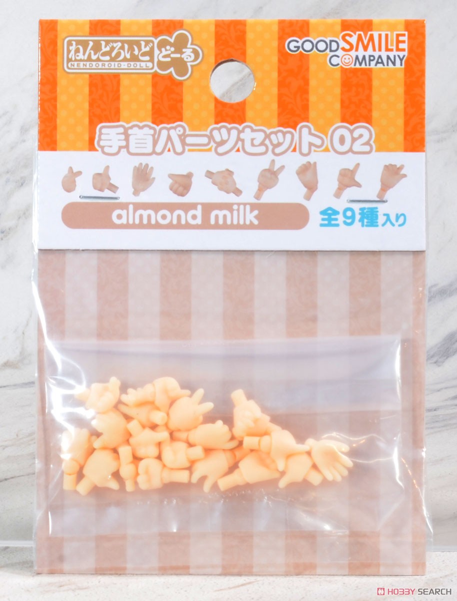 ねんどろいどどーる 手首パーツセット 02 (almond milk) (フィギュア) 商品画像2