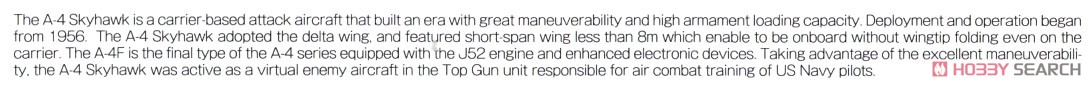 USAF A-4F Skyhawk `Top Gun` (Set of 2) (Plastic model) About item(Eng)1