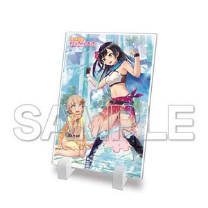 [Love Live! Nijigasaki High School School Idol Club] Mini Acrylic Plate Kasumi & Setsuna (Anime Toy)