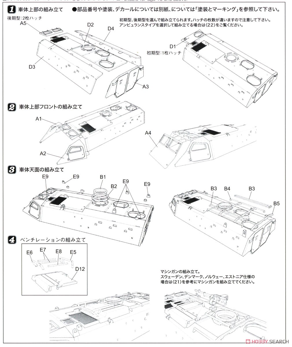 Finnish Defence Forces Sisu xa-180 (Plastic model) Assembly guide1