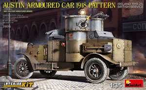 Austin Armoured Car 1918 Pattern.Ireland 1919-21.British Service.Interior Kit (Plastic model)