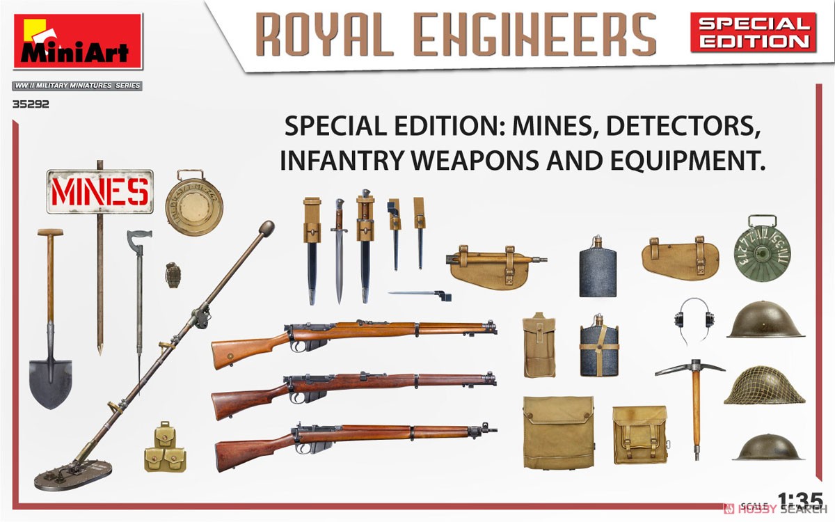Royal Engineers. Special Edition (Set of 4) (Plastic model) Other picture1