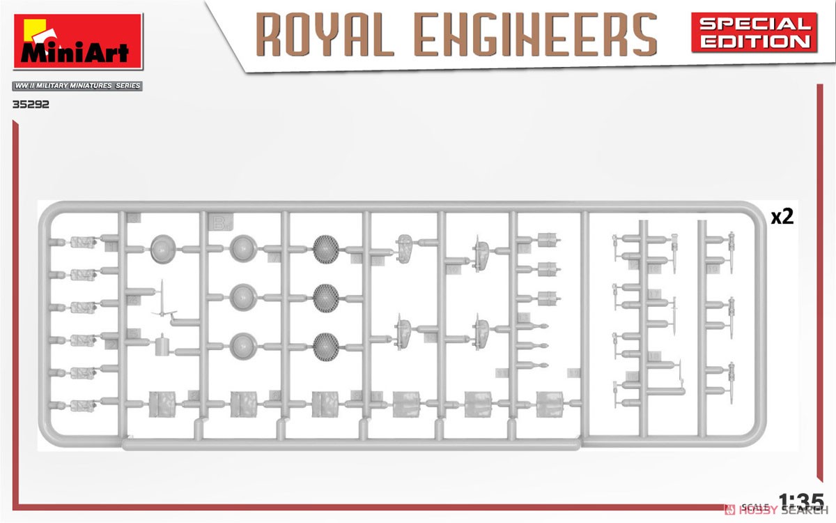 Royal Engineers. Special Edition (Set of 4) (Plastic model) Other picture5