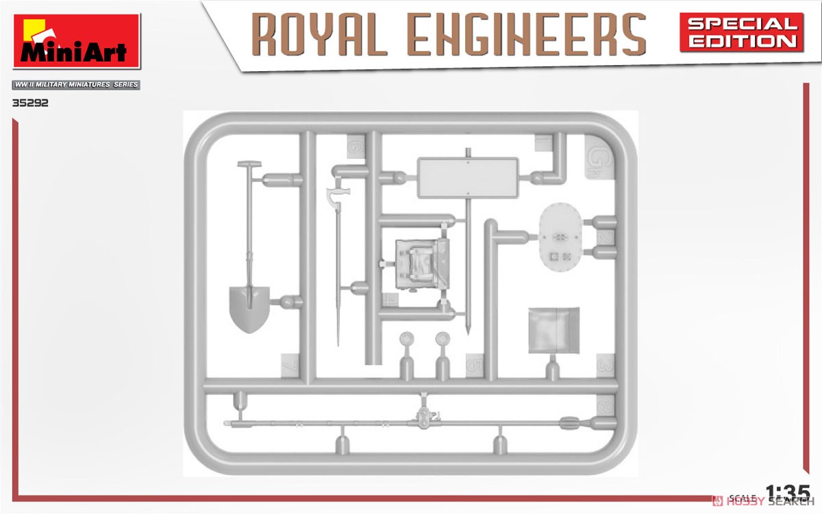 Royal Engineers. Special Edition (Set of 4) (Plastic model) Other picture7