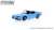 1979 Pontiac Firebird Trans Am Hardtop - Atlantis Blue with Hood Phoenix (ミニカー) 商品画像1