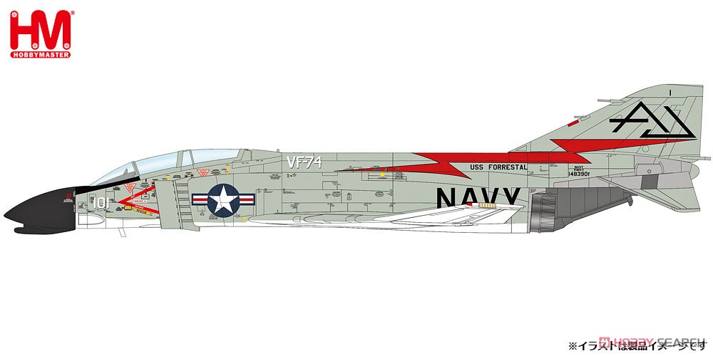 F-4H-1 ファントム2 `VF-74 ビ・デビラーズ` (完成品飛行機) その他の画像1