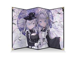 [Flag Labo] Mashiroshiki Table Folding Screen (Anime Toy)