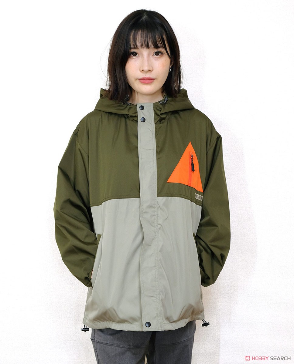 Laid-Back Camp Wilderness Experience Packable Mountain Parka M Khaki (Anime Toy) Other picture3