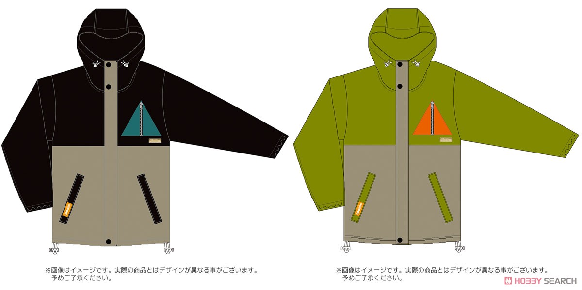 Laid-Back Camp Wilderness Experience Packable Mountain Parka M Khaki (Anime Toy) Other picture5