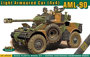 AML-90 Light Armoured Car (4x4) (Plastic model)