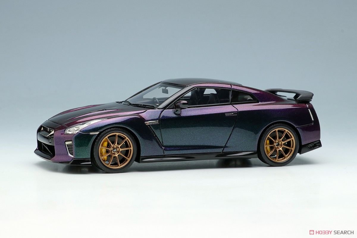 日産 GT-R プレミアムエディション T-spec 2022 ミッドナイトパープル (ミニカー) 商品画像1