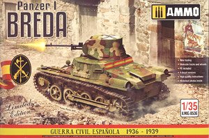 Panzer I Breda, Spanish Civil War 1936 - 1939 (Plastic model)
