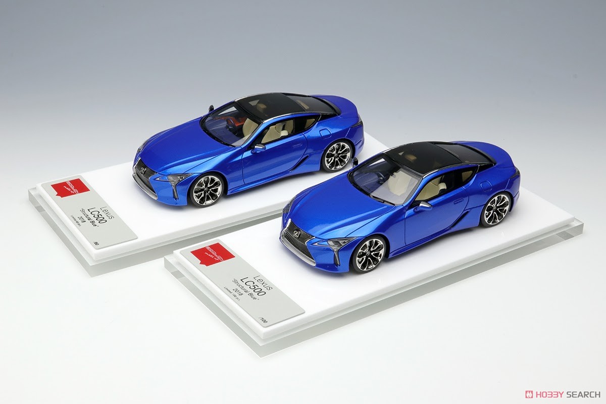 Lexus LC500 `Structural Blue` 2018 ブリージーブルーインテリア (ミニカー) その他の画像1