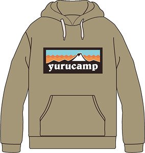 Laid-Back Camp Mt.Fuji Parka M Sand Khaki (Anime Toy)