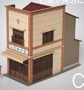 1/80(HO) Continuous Signage Architecture C Type Color Ver. (Unassembled Kit) (Model Train)