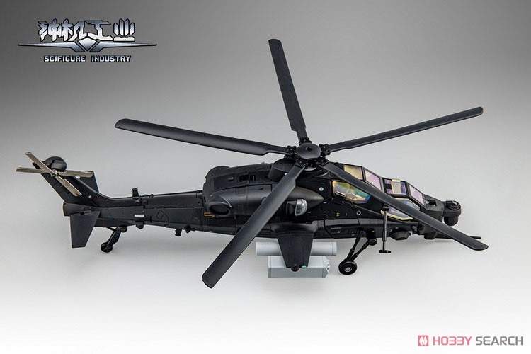 CS-02 武装ヘリコプター10型 暗キョウ 合金変形可動フィギュア (完成品) 商品画像8