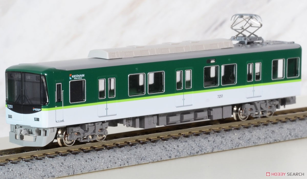 京阪 7200系 (7201編成) 7両編成セット (動力付き) (7両セット) (塗装済み完成品) (鉄道模型) 商品画像3