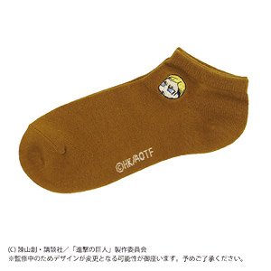 Attack on Titan Chara Embroidery Color Socks Erwin (Anime Toy)