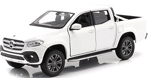 Mercedes-Benz X Class Pearl White (Diecast Car)