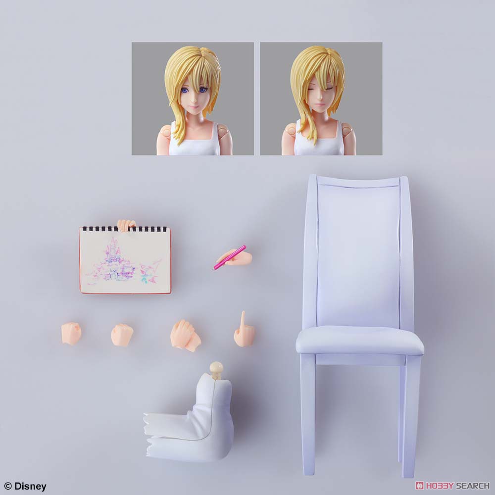 Kingdom Hearts III Bring Arts Namine (Completed) Item picture8