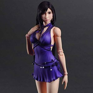 Final Fantasy VII Remake Play Arts Kai Tifa Lockhart -Dress Ver.- (Completed)