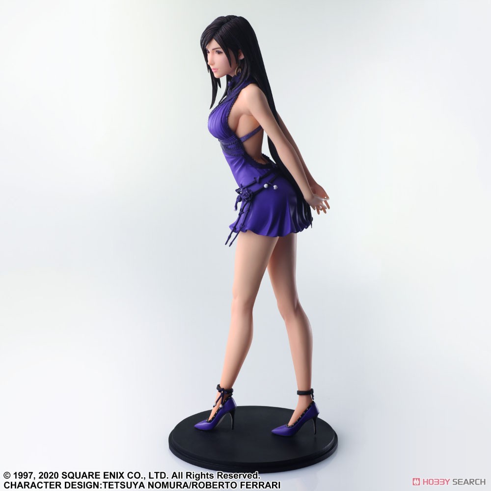 Final Fantasy VII Remake Static Arts Tifa Lockhart -Dress Ver.- (PVC Figure) Item picture2