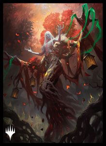 Magic: The Gathering Players Card Sleeve [Innistrad: Midnight Hunt] [Wrenn and Seven] (MTGS-179) (Card Sleeve)