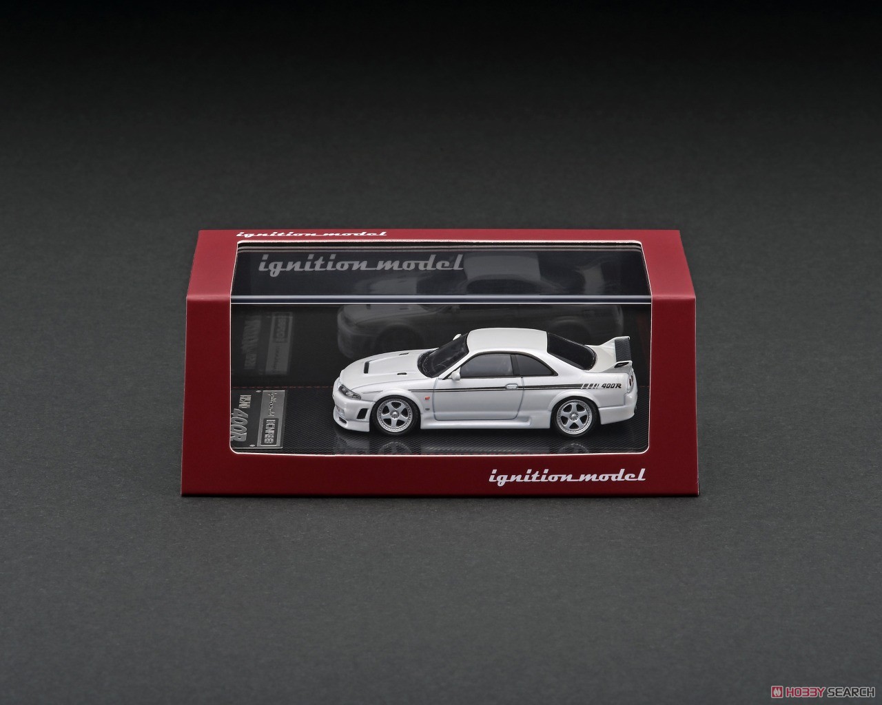 Nismo R33 GT-R 400R Pearl White (ミニカー) パッケージ1