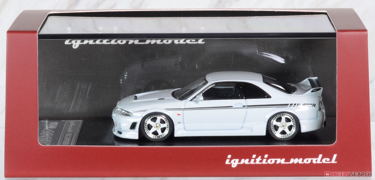 Nismo R33 GT-R 400R Pearl White (ミニカー) パッケージ2