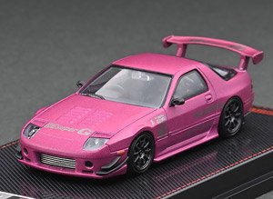 Mazda RX-7 (FC3S) RE Amemiya Matte Purple Metallic (Diecast Car)