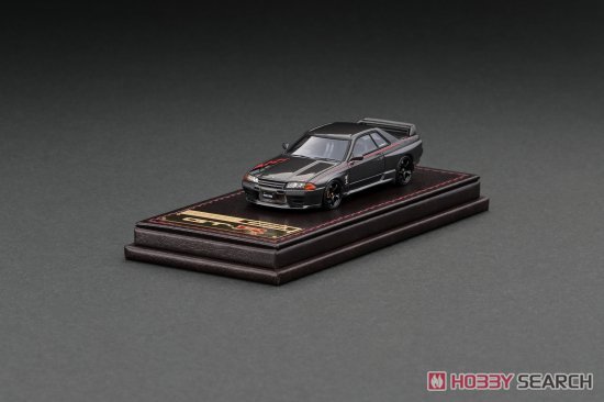 Nissan Skyline GT-R Nismo (R32) Gun Metallic (ミニカー) 商品画像1