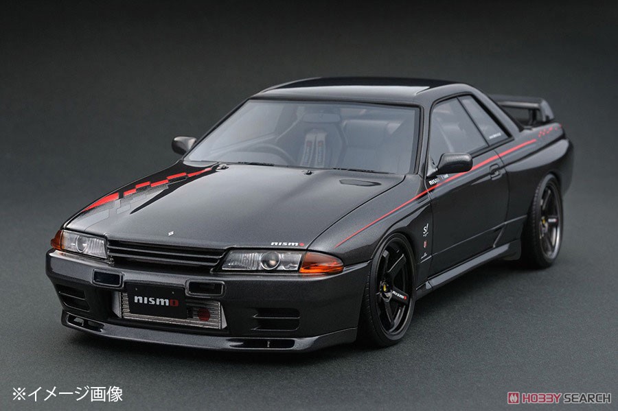 Nissan Skyline GT-R Nismo (R32) Gun Metallic (ミニカー) その他の画像1