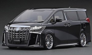 Toyota Alphard (H30W) Executive Lounge S Black (Diecast Car)