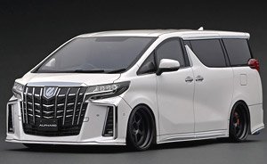 Toyota Alphard (H30W) Executive Lounge S Pearl White (Diecast Car)